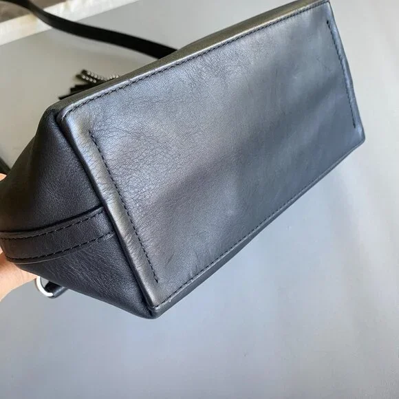 Vince Camuto Elva Studded Leather Satchel Crossbody Bag​ - Picture 9 of 15